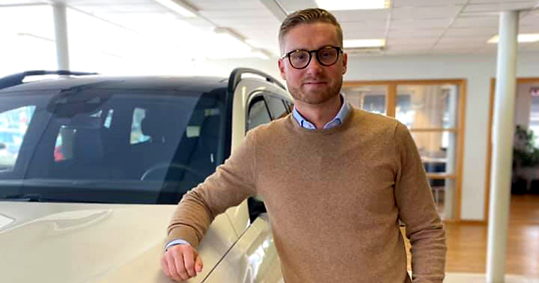 Alexander Jaensson Key Account Manager på Småländska Bil i Kalmar