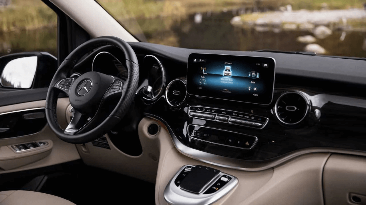 Småländska Bil Mercedes-Benz Marco Polo kampanj interior bild
