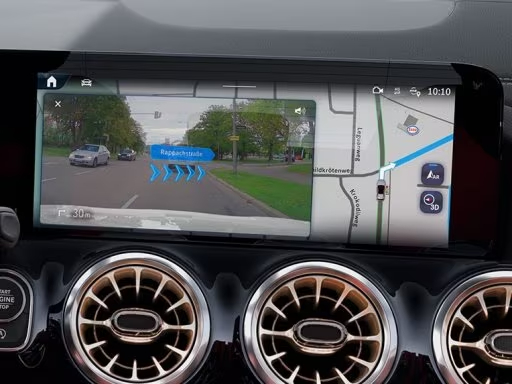 mercedes benz gla facelift mbux augmented reality