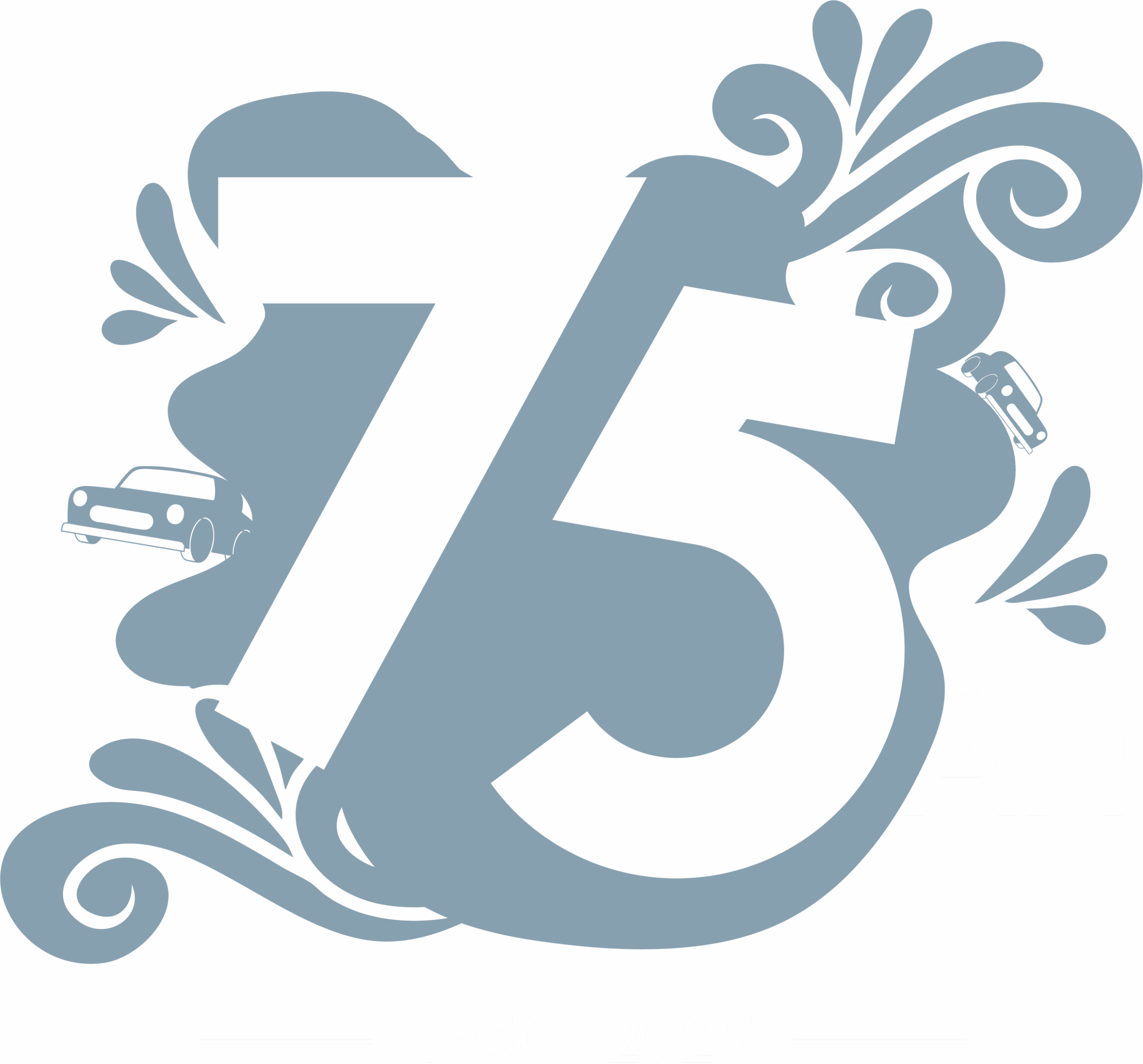 75_SMÅLÄNDSKA ÅRTAL Småländska Bil 75-års logga