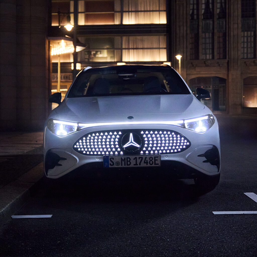 CLA shooting brake EQ stjärngrill