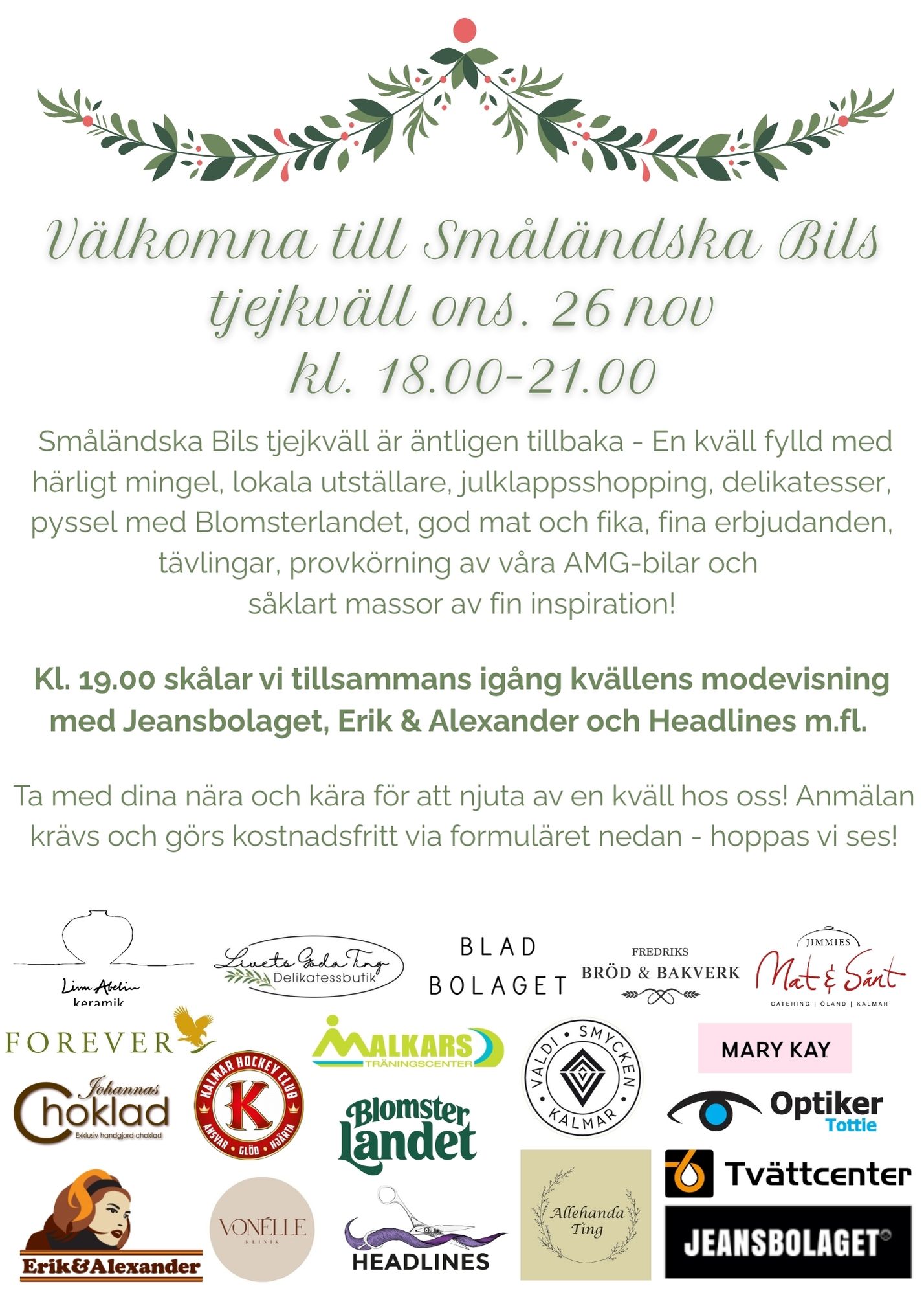 Hemsida - inbjudan Hemsida inbjudan