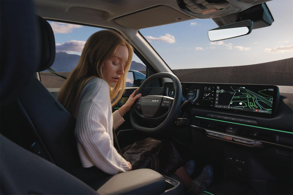 KIA Landningssida EV2 WoW tavling Bild