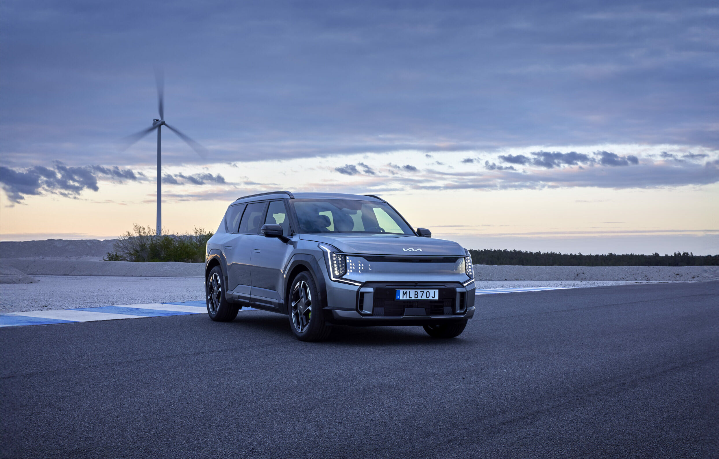 Kia EV9 GT Front Hero