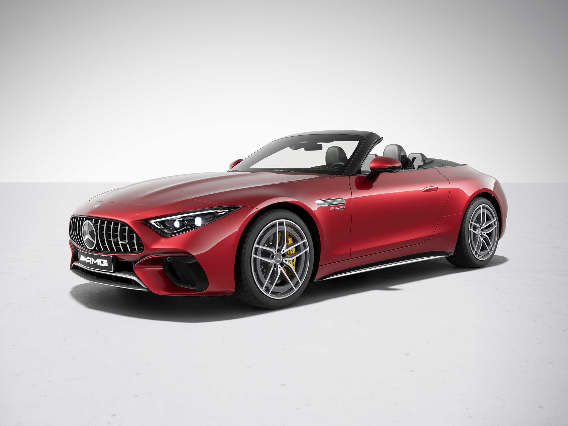 Mercedes Amg Sl Roadster Exterior Red