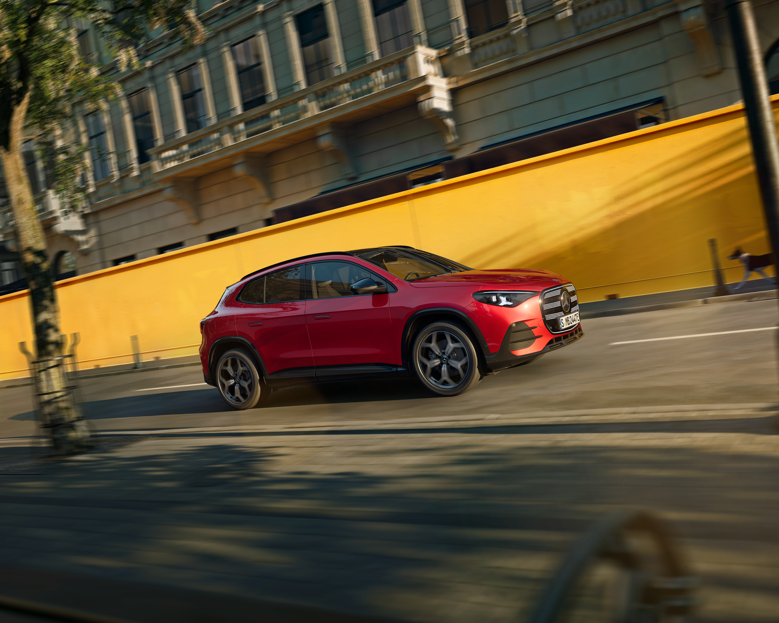 Mercedes Benz GLA electric