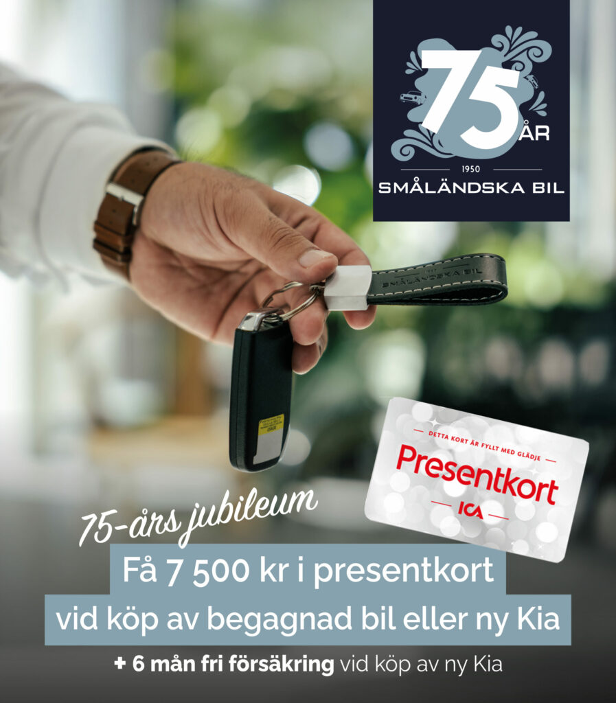 Presentkort Ica vid köp av bil