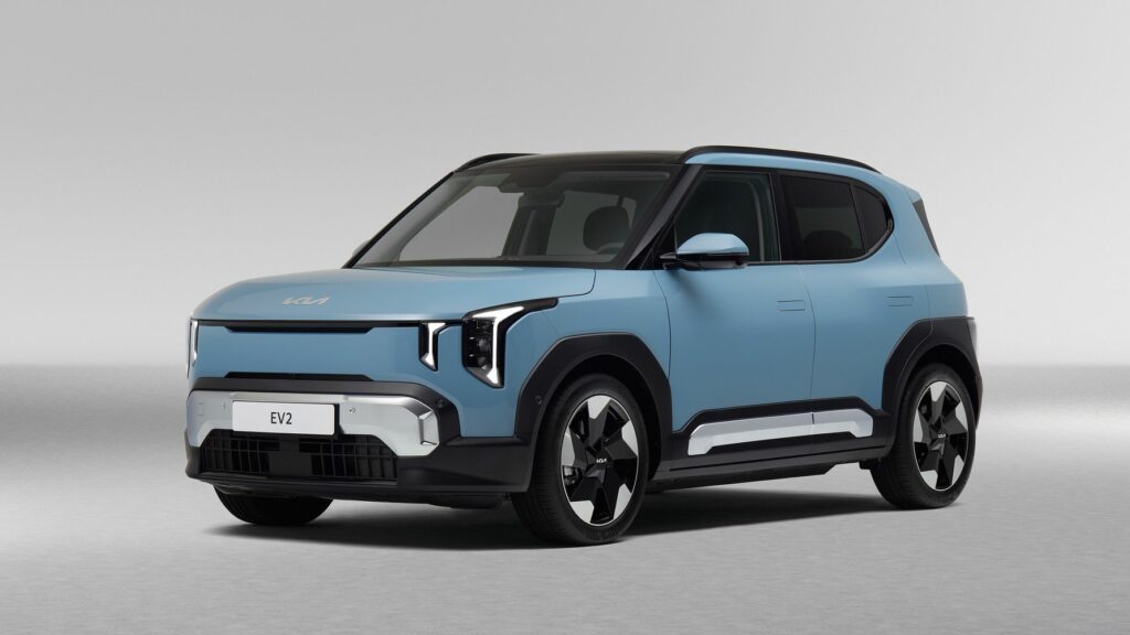 Kia ev2 frost blue