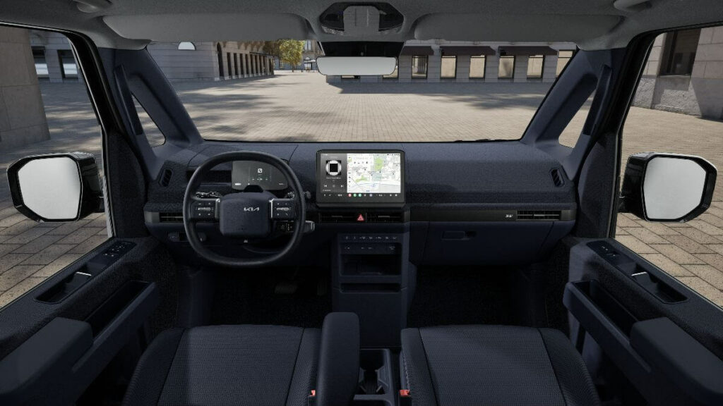 kia pv5 cargo interiör